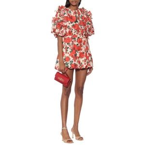 Magda Butrym Lleida silk mini dress. Perfect condition. Price in stores- $995.